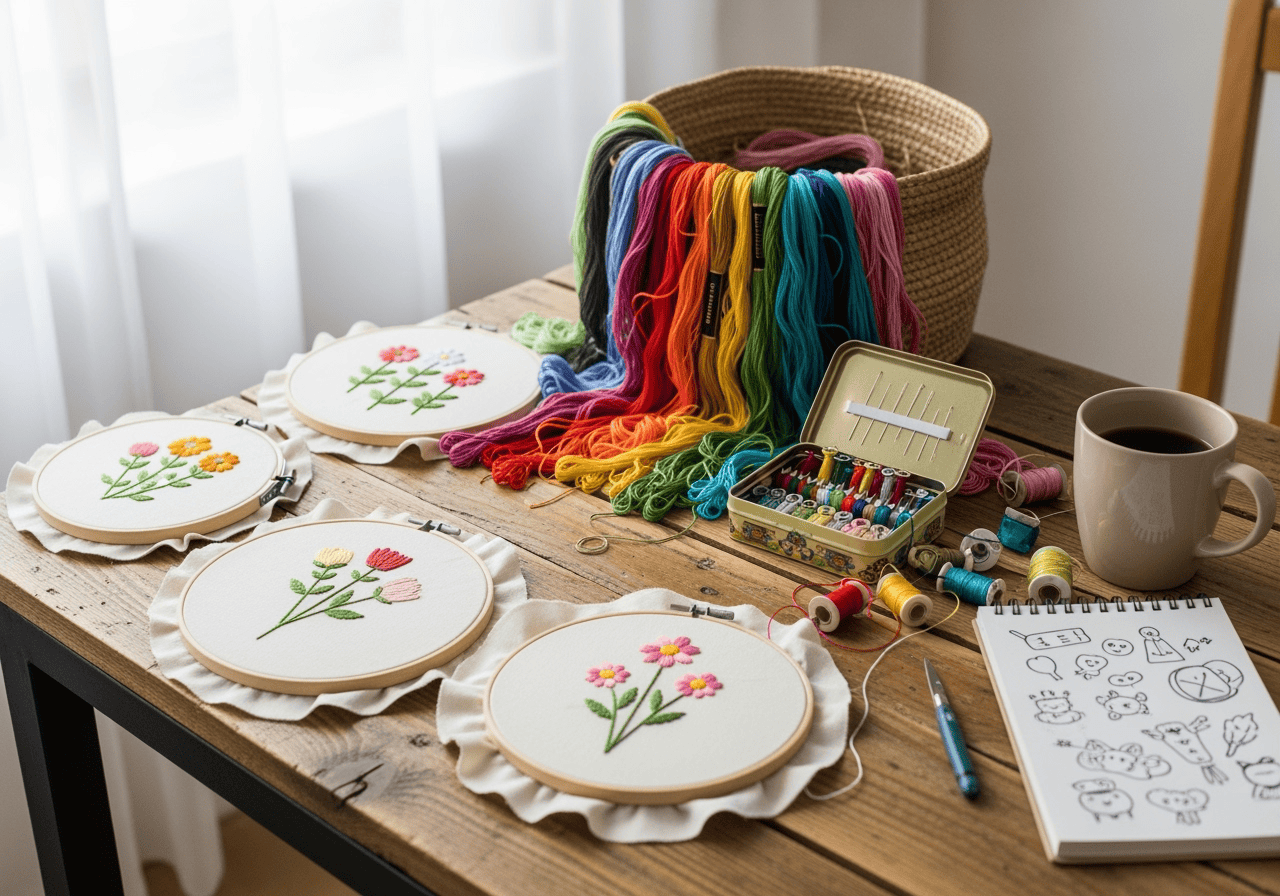 Embroidery 101: Your Step-by-Step Guide to Getting Started